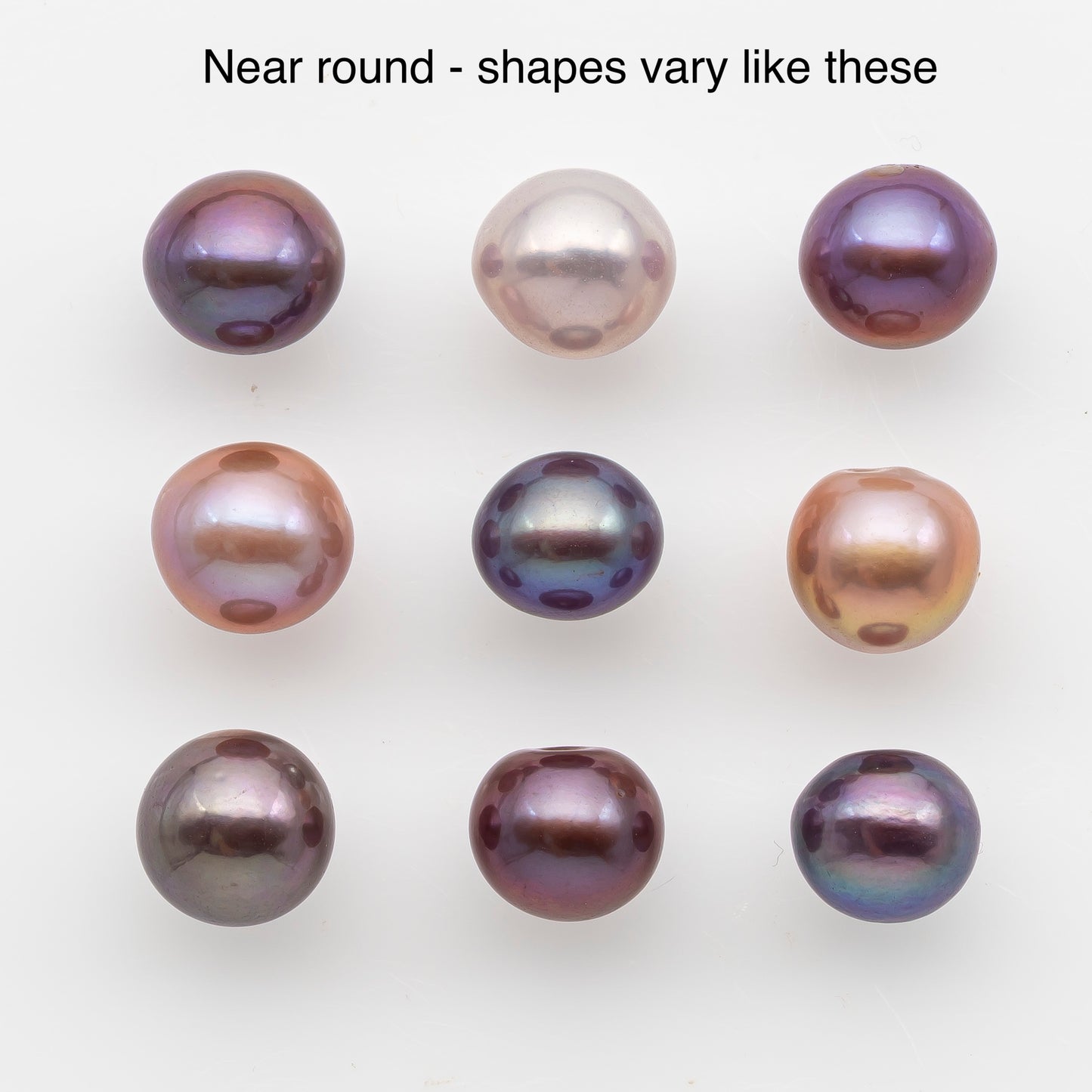 10-11mm Loose Edison Pearl, Freshwater Pearl in Natural Colors with High Luster, Single Pice for Jewelry Making, No Hole, SKU # 2903EP