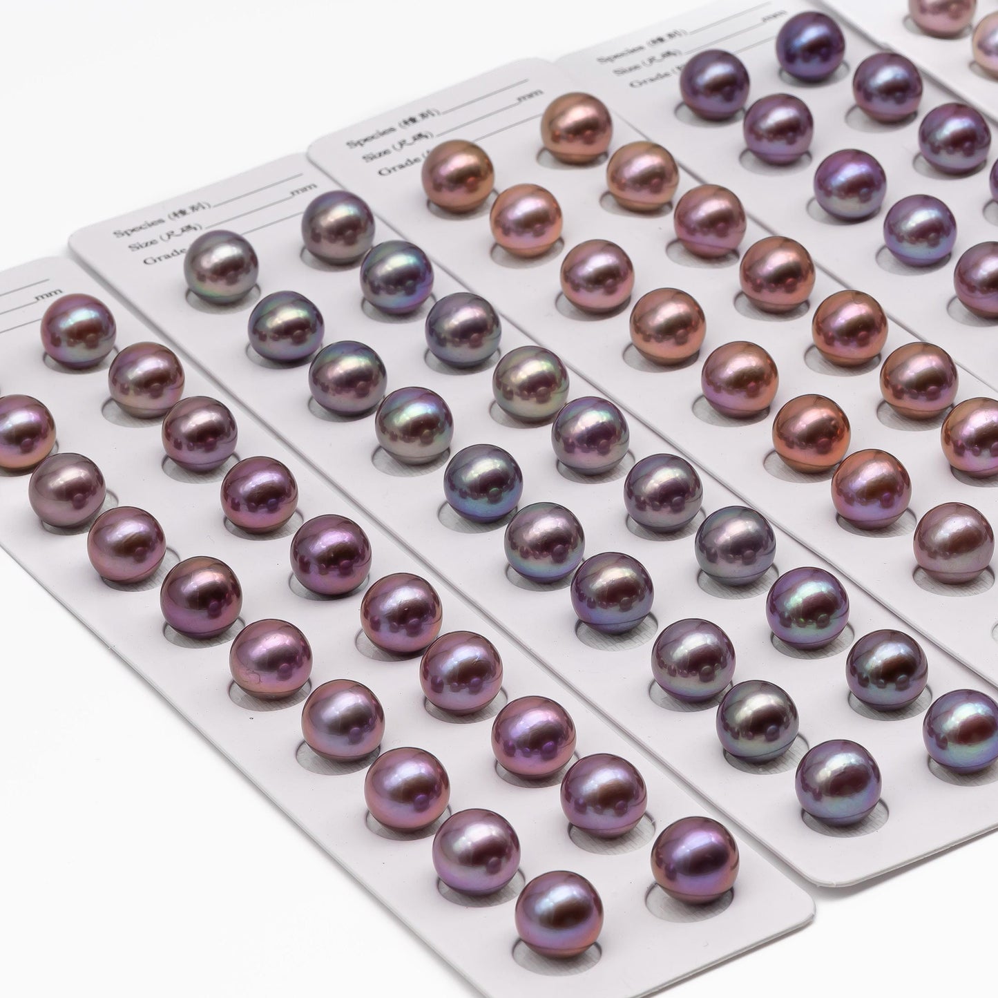 9-13mm Matching Pair Edison Pearl with Natural Colors and High Lusters, 1 Pair, Undrilled for Making Earring, SKU # 2517EP