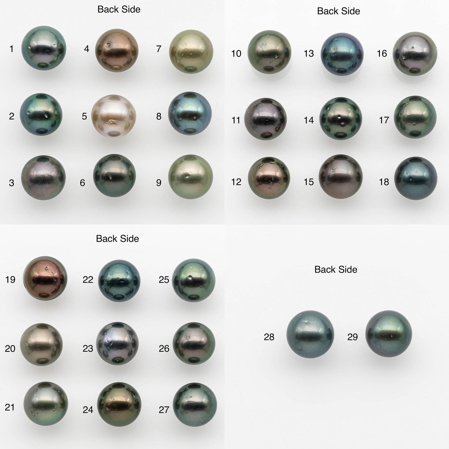 13-14mm Tahitian Pearl in Amazing High Luster and Natural Color, One Piece Undrilled for Making Jewelry, SKU # 2526TH