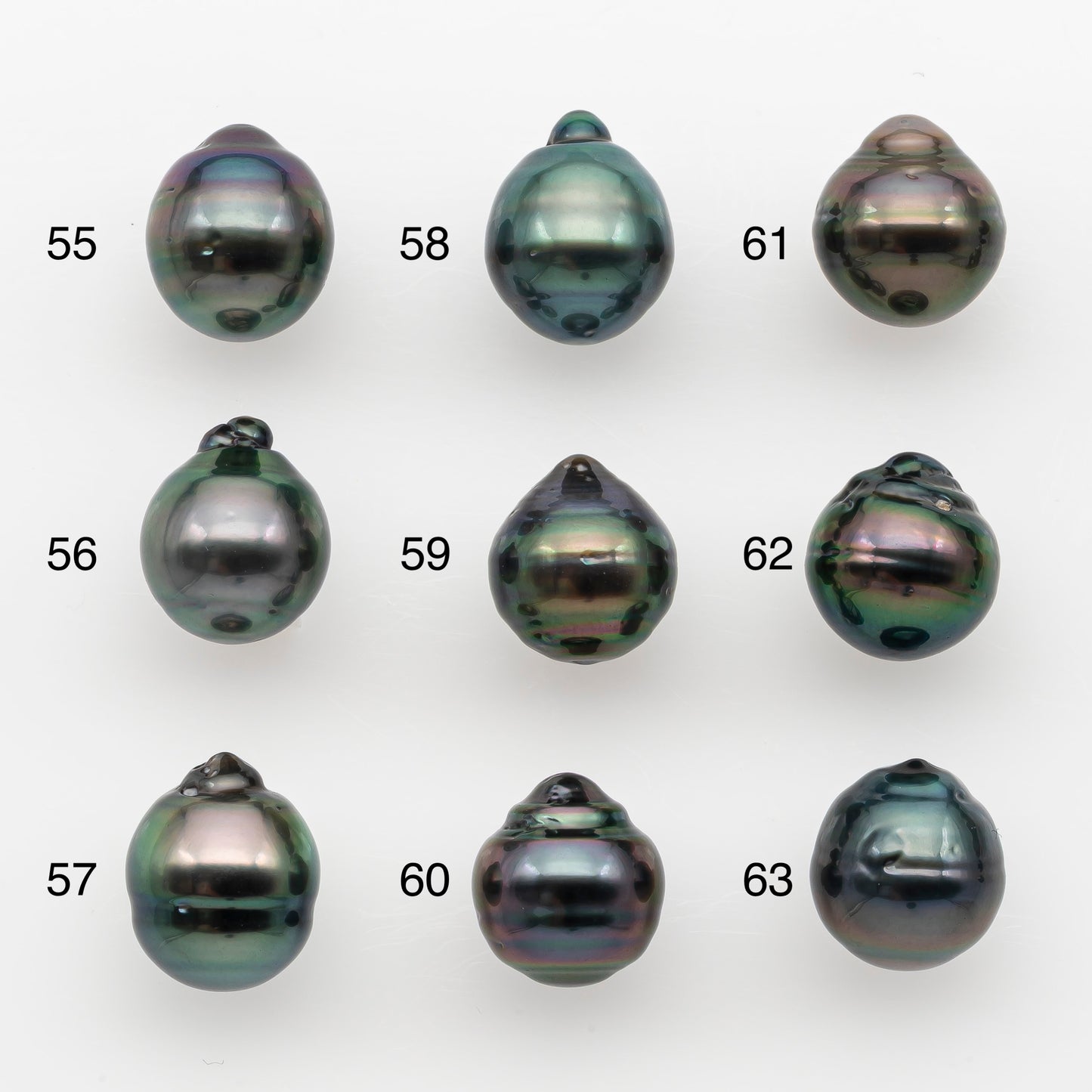 10-11mm Tahitian Pearl, Loose Undrilled with High Luster and for Jewelry Making, SKU # 2734TH