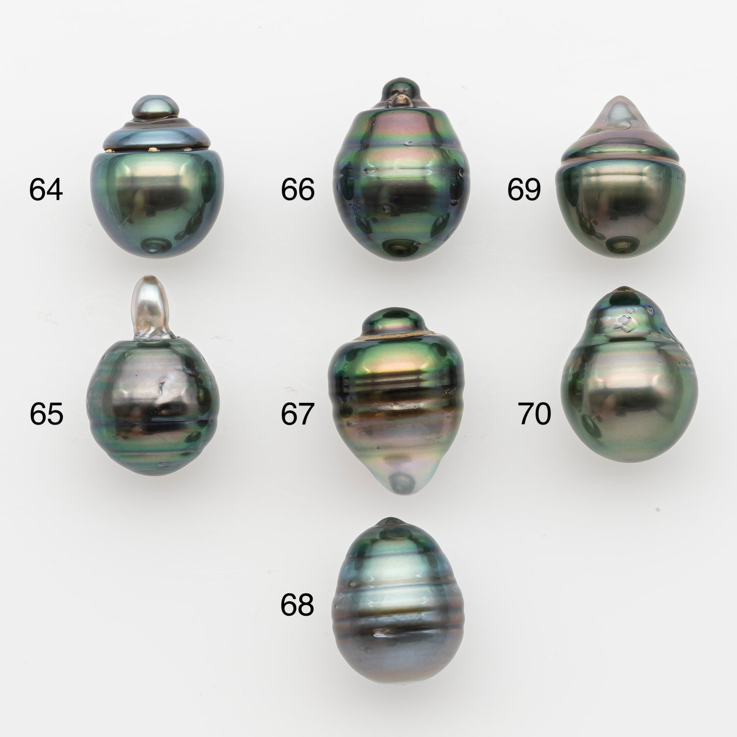 11-12mm Tahitian Pearl, Loose Undrilled with High Luster and for Jewelry Making, SKU # 2766TH