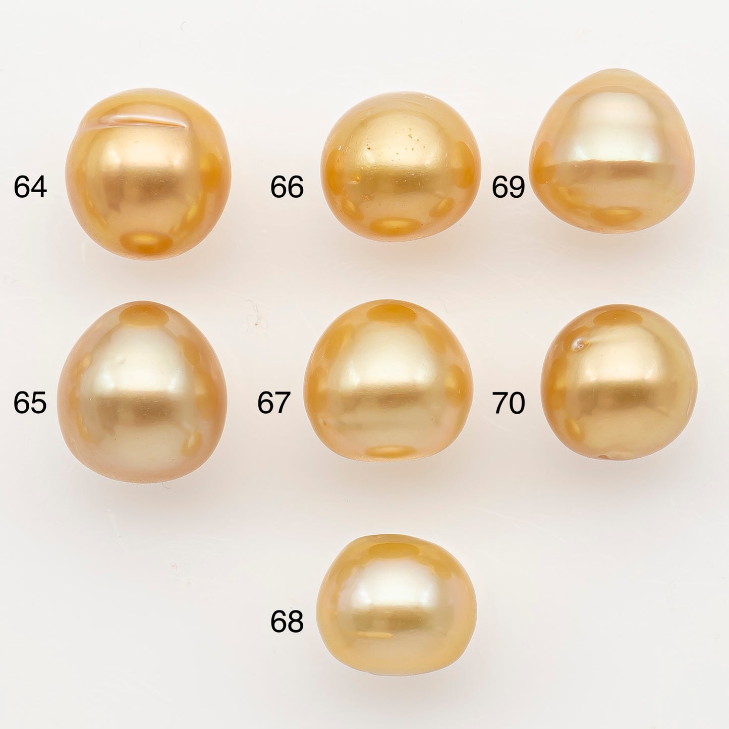 10-11mm South Sea Pearl in Natural Color with High Luster, Button Loose Pearl, Undrilled for Jewelry Making, SKU # 3171GS