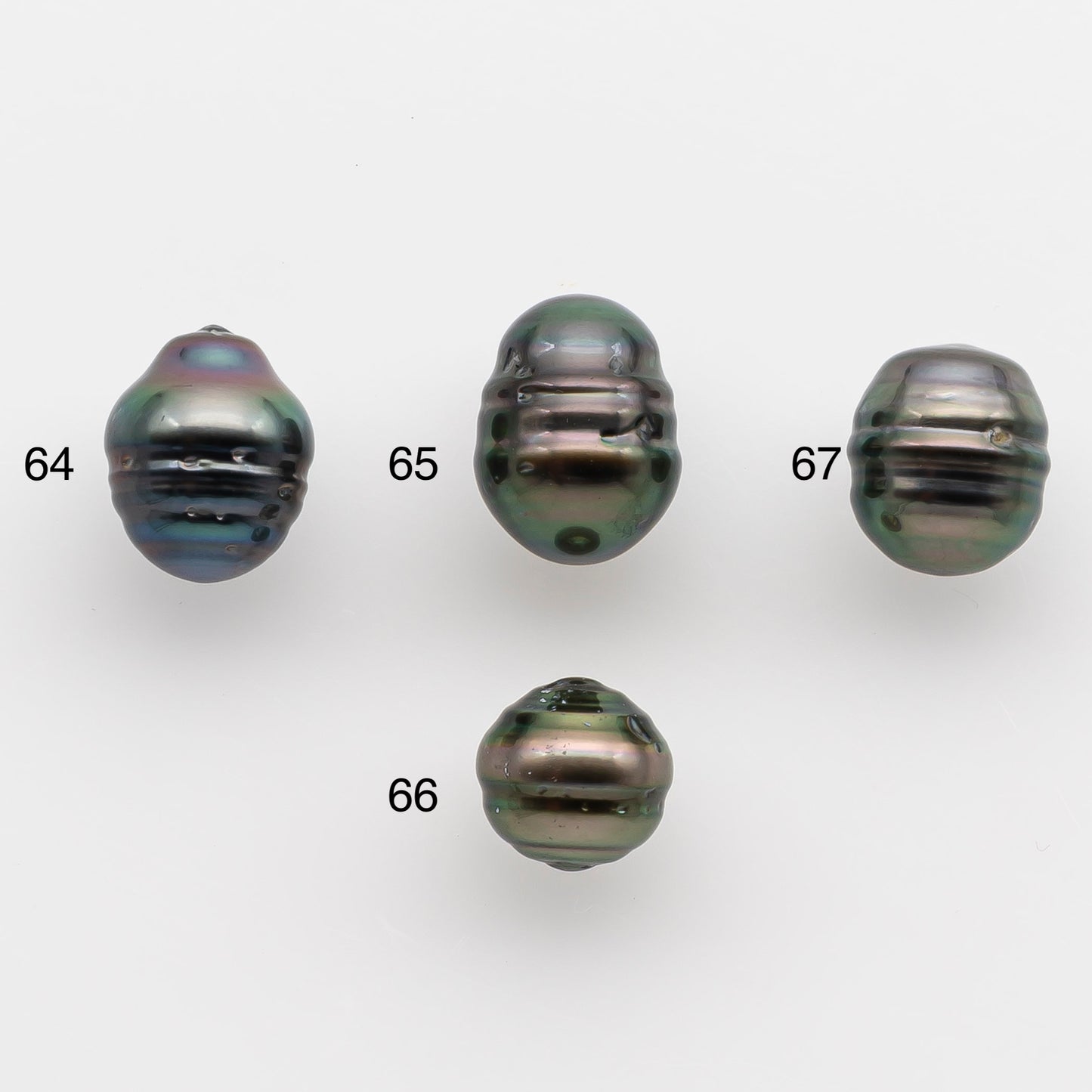 9-10mm Tahitian Pearl with High Luster and Natural Color, One Piece Undrilled for Making Jewelry, SKU # 2503TH