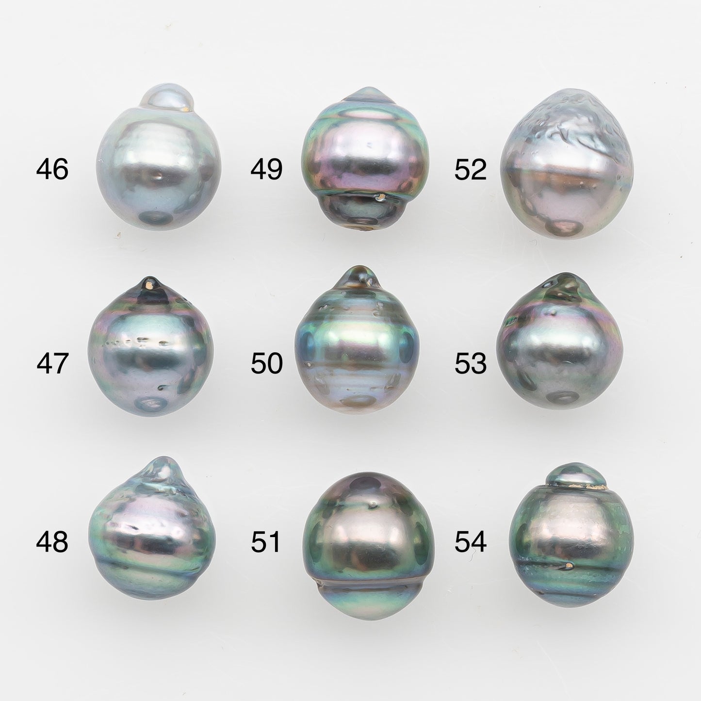 10-11mm Tahitian Pearl, Loose Undrilled with High Luster and Blemishes for Jewelry Making, SKU # 2893TH