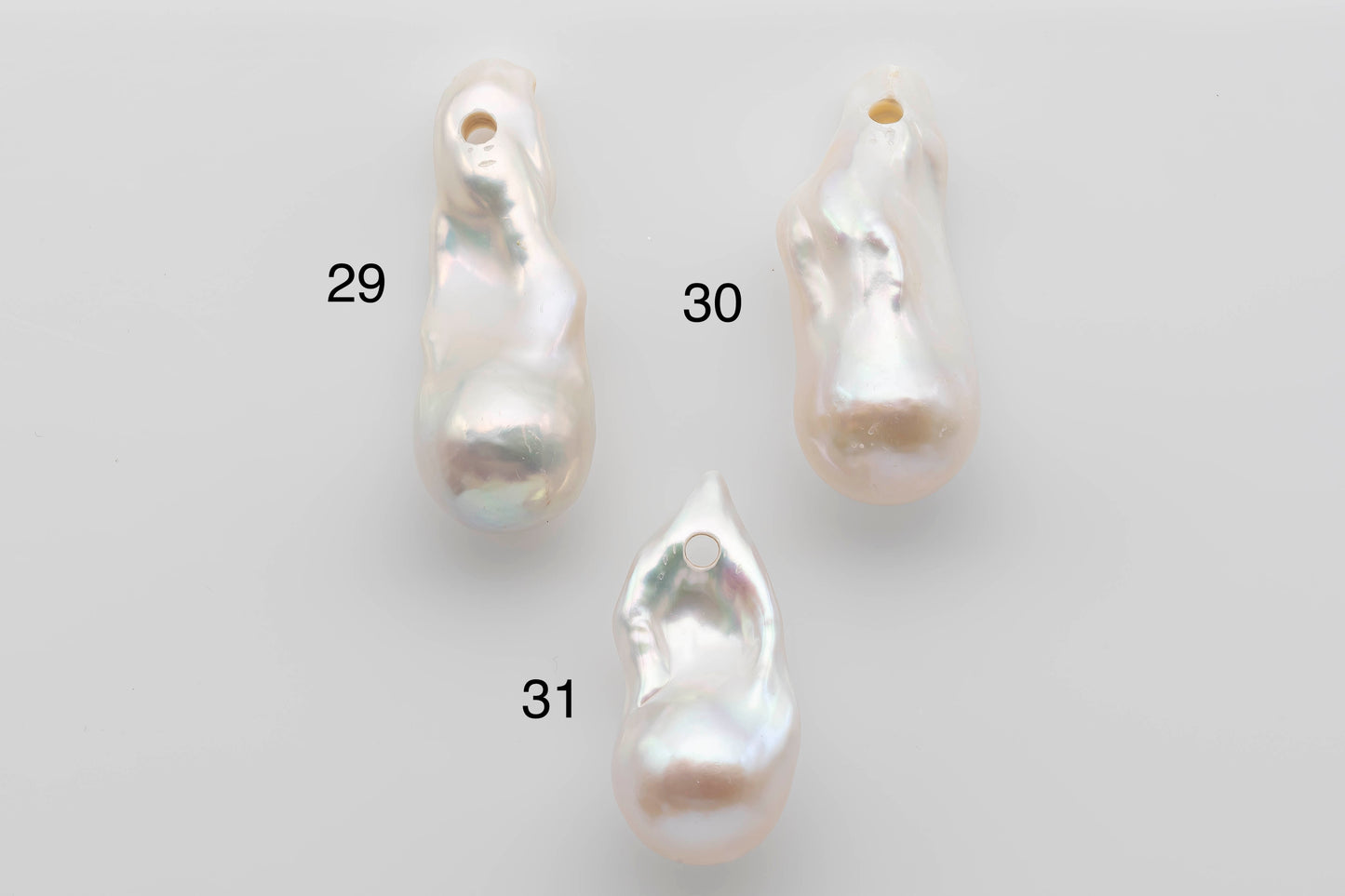 13-22mm Baroque Pearl Large Hole Top Drilled with High Luster, Single Piece Large Size Freshwater Pearl for Jewelry Making, SKU # 1291BA