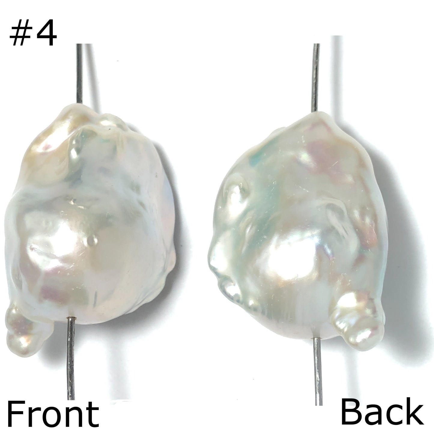 Baroque Pearls 18-23mm, Single Piece, White Color. BAR_S034