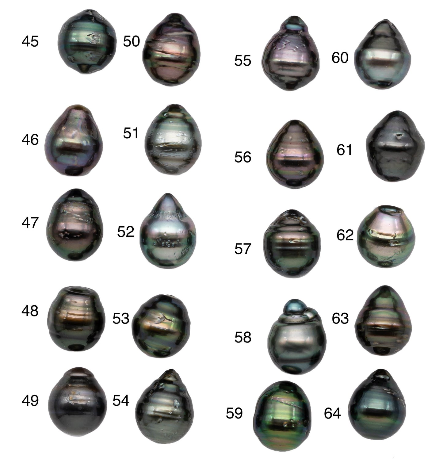 Single Drop Tahitian Pearl Natural Peacock Color Beautiful Luster and Blemishes, One Piece Loose Undrilled Pearl in 11-11.5mm, SKU#1084TH