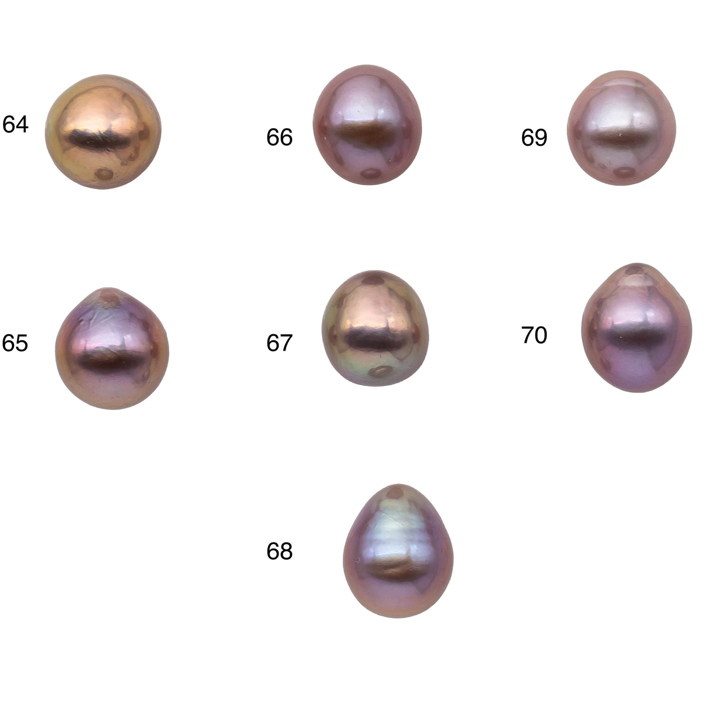 11-12mm Loose Edison Pearl Single Piece Natural Color Freshwater Teardrops Undrilled with Very High Luster for Jewelry Making, SKU # 1165EP