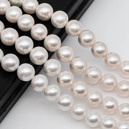 10-12mm Edison Pearl Strand White Color
