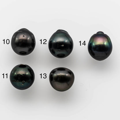 Choose Tahitian Pearl undrilled single piece from 10-14.