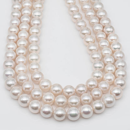 10-12mm Edison Pearl Strand White Color