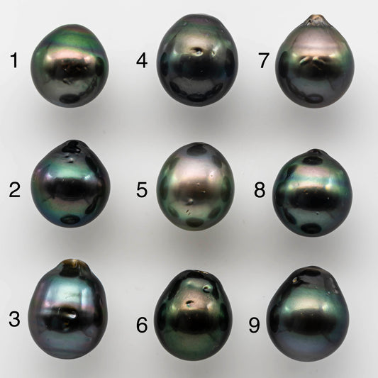 Choose loose Tahitian Pearl undrilled from 1 to 9.