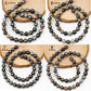 8-10mm Multicolor Tahitian Pearl Bead with High Luster, In Full Strand with Blemishes for Making, SKU # 2264TH