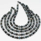 8-9mm Multicolor Drop Tahitian Pearl Bead with High Luster, In Full Strand with Minor Blemishes for Making, SKU # 2382TH