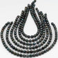 8-9mm Drop Tahitian Pearl in Full Strand with Natural Color and High Luster, For Jewelry Making with  Minor Blemishes, SKU # 2386TH