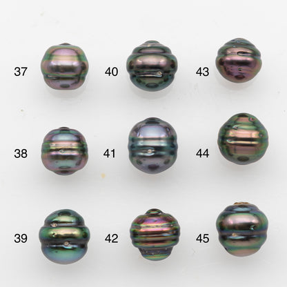 8-9mm Tahitian Pearl, Loose Undrilled with High Luster and Blemishes for Jewelry Making, SKU # 2915TH
