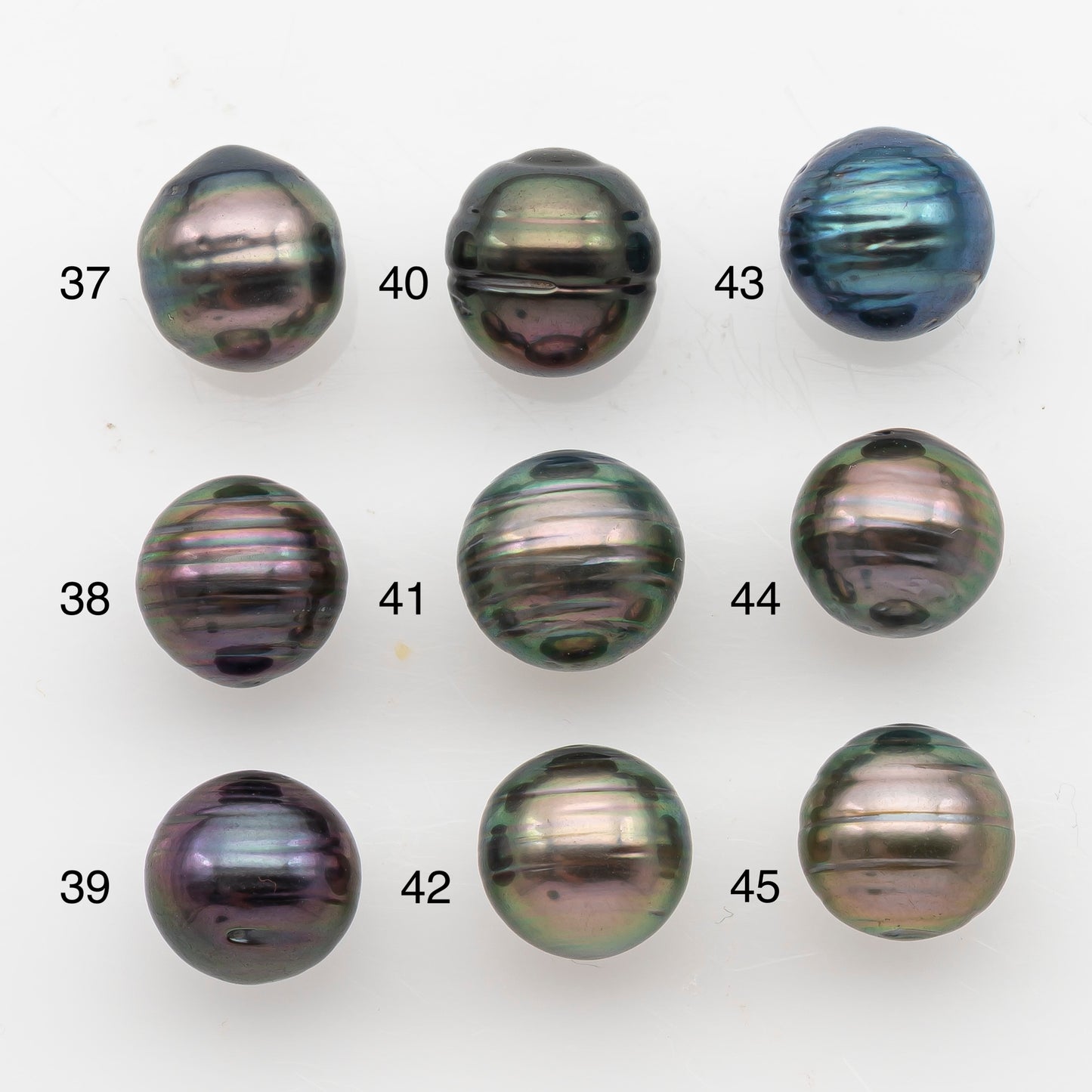 10-11mm Tahitian Pearl, Loose Undrilled with High Luster and Blemishes for Jewelry Making, SKU # 2912TH