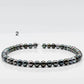 8-9mm Round Tahitian Pearl with High Luster and Natural Color, Full Strand with Blemishes for Jewelry Making, SKU # 1639TH