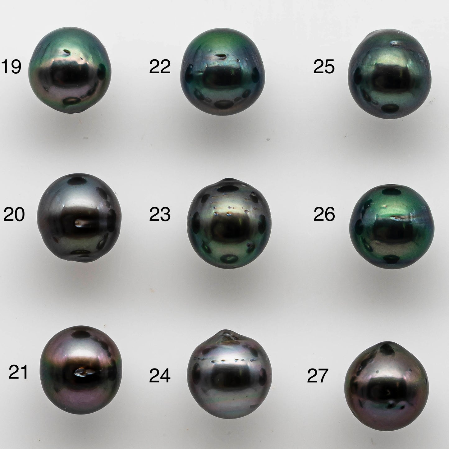 Choose your Tahitian Pearl Piece from 19 to 27