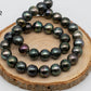 Displaying item number 2, Tahitian Pearl near round in full strand.