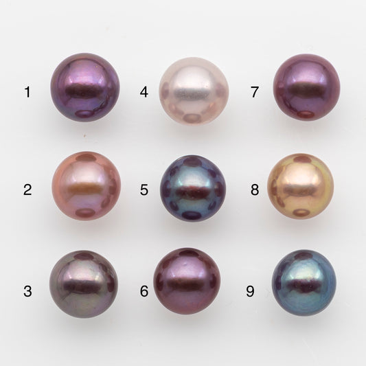 10-11mm Loose Edison Pearl, Freshwater Pearl in Natural Colors with High Luster, Single Pice for Jewelry Making, No Hole, SKU # 2903EP