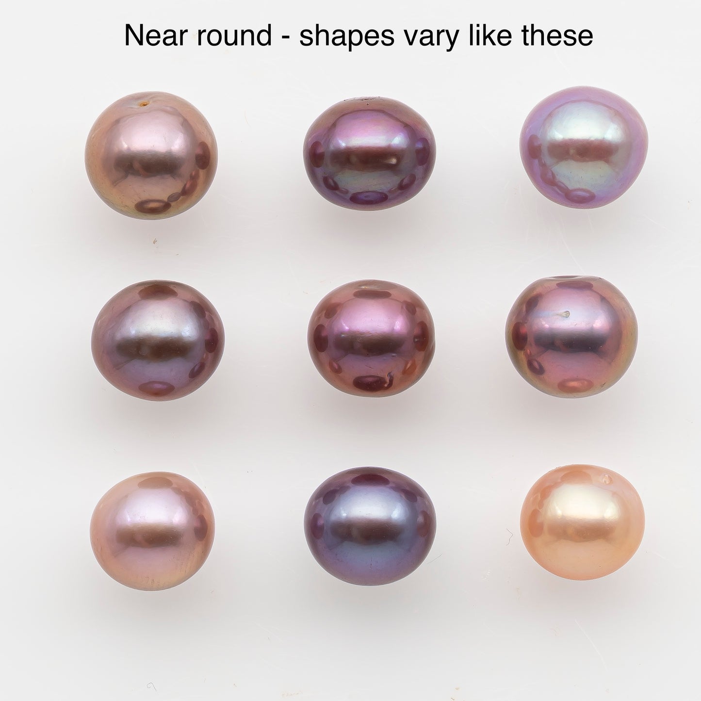 10-11mm Loose Edison Pearl, Freshwater Pearl in Natural Colors with High Luster, Single Pice for Jewelry Making, No Hole, SKU # 2904EP