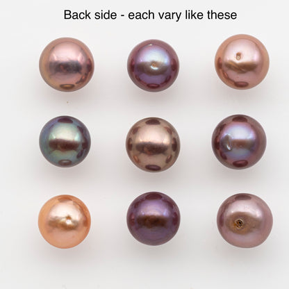 10-11mm Loose Edison Pearl, Freshwater Pearl in Natural Colors with High Luster, Single Pice for Jewelry Making, No Hole, SKU # 2905EP