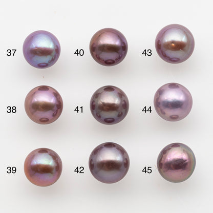 10-11mm Loose Edison Pearl, Freshwater Pearl in Natural Colors with High Luster, Single Pice for Jewelry Making, No Hole, SKU # 2905EP