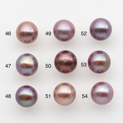 10-11mm Loose Edison Pearl, Freshwater Pearl in Natural Colors with High Luster, Single Pice for Jewelry Making, No Hole, SKU # 2905EP