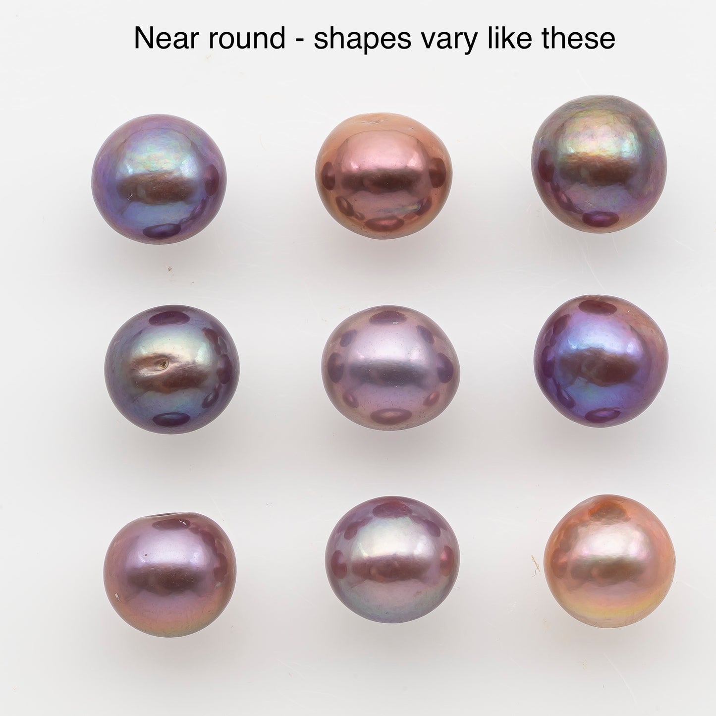 10-11mm Loose Edison Pearl, Freshwater Pearl in Natural Colors with High Luster, Single Pice for Jewelry Making, No Hole, SKU # 2906EP