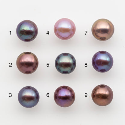 10-11mm Loose Edison Pearl, Freshwater Pearl in Natural Colors with High Luster, Single Pice for Jewelry Making, No Hole, SKU # 2907EP