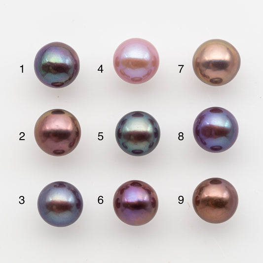10-11mm Loose Edison Pearl, Freshwater Pearl in Natural Colors with High Luster, Single Pice for Jewelry Making, No Hole, SKU # 2907EP