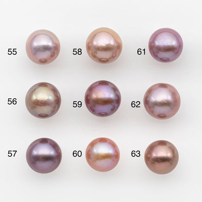 11-12mm Loose Edison Pearl, Freshwater Pearl in Natural Colors with High Luster, Single Pice for Jewelry Making, No Hole, SKU # 2951EP