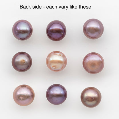 11-12mm Loose Edison Pearl, Freshwater Pearl in Natural Colors with High Luster, Single Pice for Jewelry Making, No Hole, SKU # 2953EP