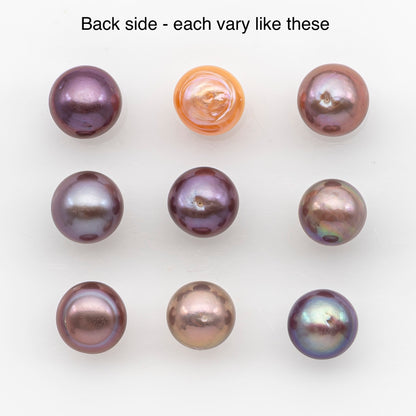 11-12mm Loose Edison Pearl, Freshwater Pearl in Natural Colors with High Luster, Single Pice for Jewelry Making, No Hole, SKU # 2954EP