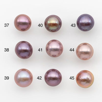 11-12mm Loose Edison Pearl, Freshwater Pearl in Natural Colors with High Luster, Single Pice for Jewelry Making, No Hole, SKU # 2954EP