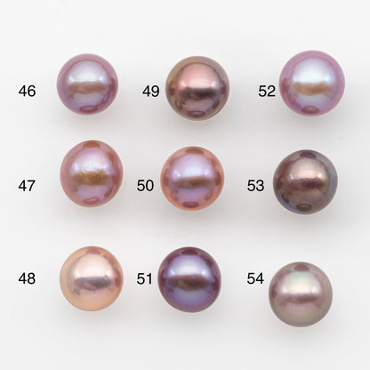 11-12mm Loose Edison Pearl, Freshwater Pearl in Natural Colors with High Luster, Single Pice for Jewelry Making, No Hole, SKU # 2954EP