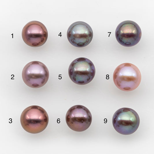 11-12mm Loose Edison Pearl, Freshwater Pearl in Natural Colors with High Luster, Single Pice for Jewelry Making, No Hole, SKU # 2955EP