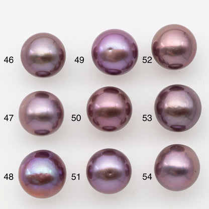12-13mm Loose Edison Pearl, Freshwater Pearl in Natural Colors with High Luster, Single Pice for Jewelry Making, No Hole, SKU # 3079EP