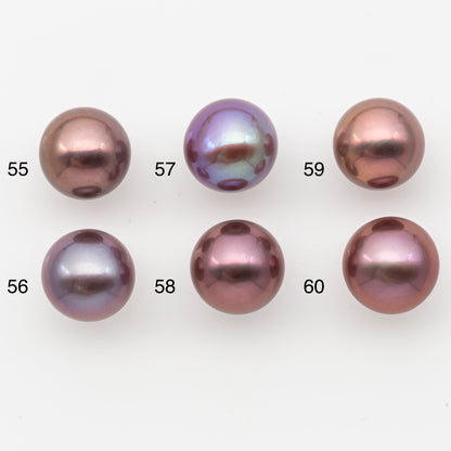 12-13mm Loose Edison Pearl, Freshwater Pearl in Natural Colors with High Luster, Single Pice for Jewelry Making, No Hole, SKU # 3079EP