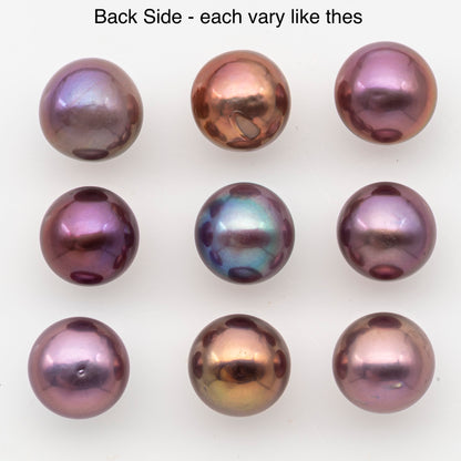 12-13mm Loose Edison Pearl, Freshwater Pearl in Natural Colors with High Luster, Single Pice for Jewelry Making, No Hole, SKU # 3080EP