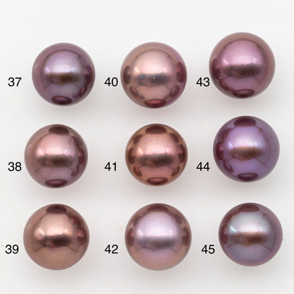 12-13mm Loose Edison Pearl, Freshwater Pearl in Natural Colors with High Luster, Single Pice for Jewelry Making, No Hole, SKU # 3080EP