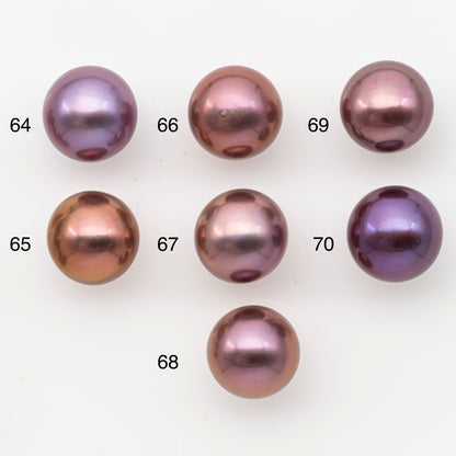 12-13mm Loose Edison Pearl, Freshwater Pearl in Natural Colors with High Luster, Single Pice for Jewelry Making, No Hole, SKU # 3081EP