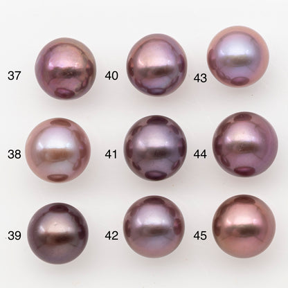 12-13mm Loose Edison Pearl, Freshwater Pearl in Natural Colors with High Luster, Single Pice for Jewelry Making, No Hole, SKU # 3082EP