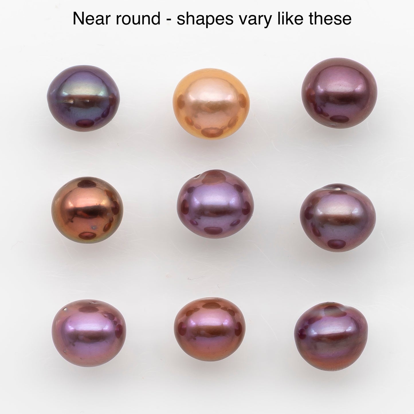 11-12mm Loose Edison Pearl, Freshwater Pearl in Natural Colors with High Luster, Single Pice for Jewelry Making, No Hole, SKU # 2947EP