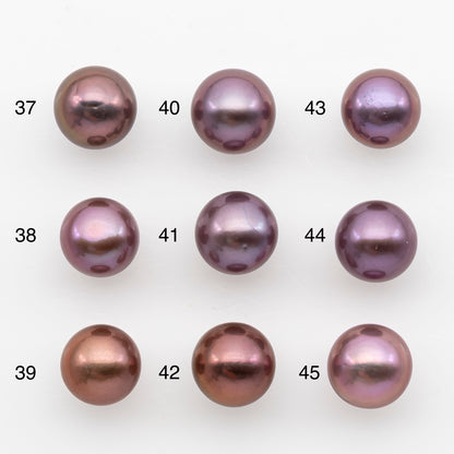11-12mm Loose Edison Pearl, Freshwater Pearl in Natural Colors with High Luster, Single Pice for Jewelry Making, No Hole, SKU # 2947EP