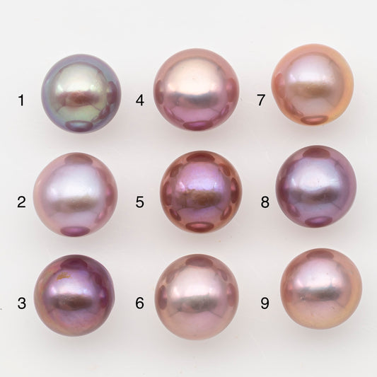 12-13mm Loose Edison Pearl, Freshwater Pearl in Natural Colors with High Luster, Single Pice for Jewelry Making, No Hole, SKU # 3084EP