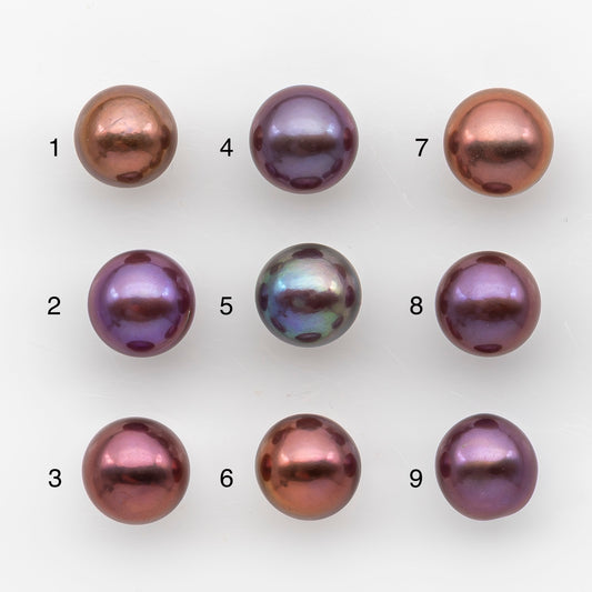 11-12mm Loose Edison Pearl, Freshwater Pearl in Natural Colors with High Luster, Single Pice for Jewelry Making, No Hole, SKU # 2949EP