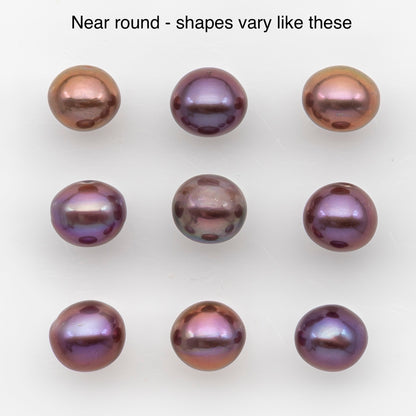 11-12mm Loose Edison Pearl, Freshwater Pearl in Natural Colors with High Luster, Single Pice for Jewelry Making, No Hole, SKU # 2949EP