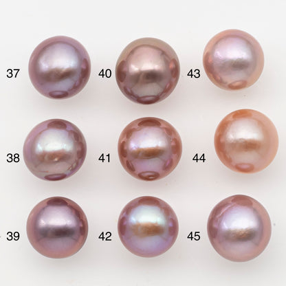 12-13mm Loose Edison Pearl, Freshwater Pearl in Natural Colors with High Luster, Single Pice for Jewelry Making, No Hole, SKU # 3084EP
